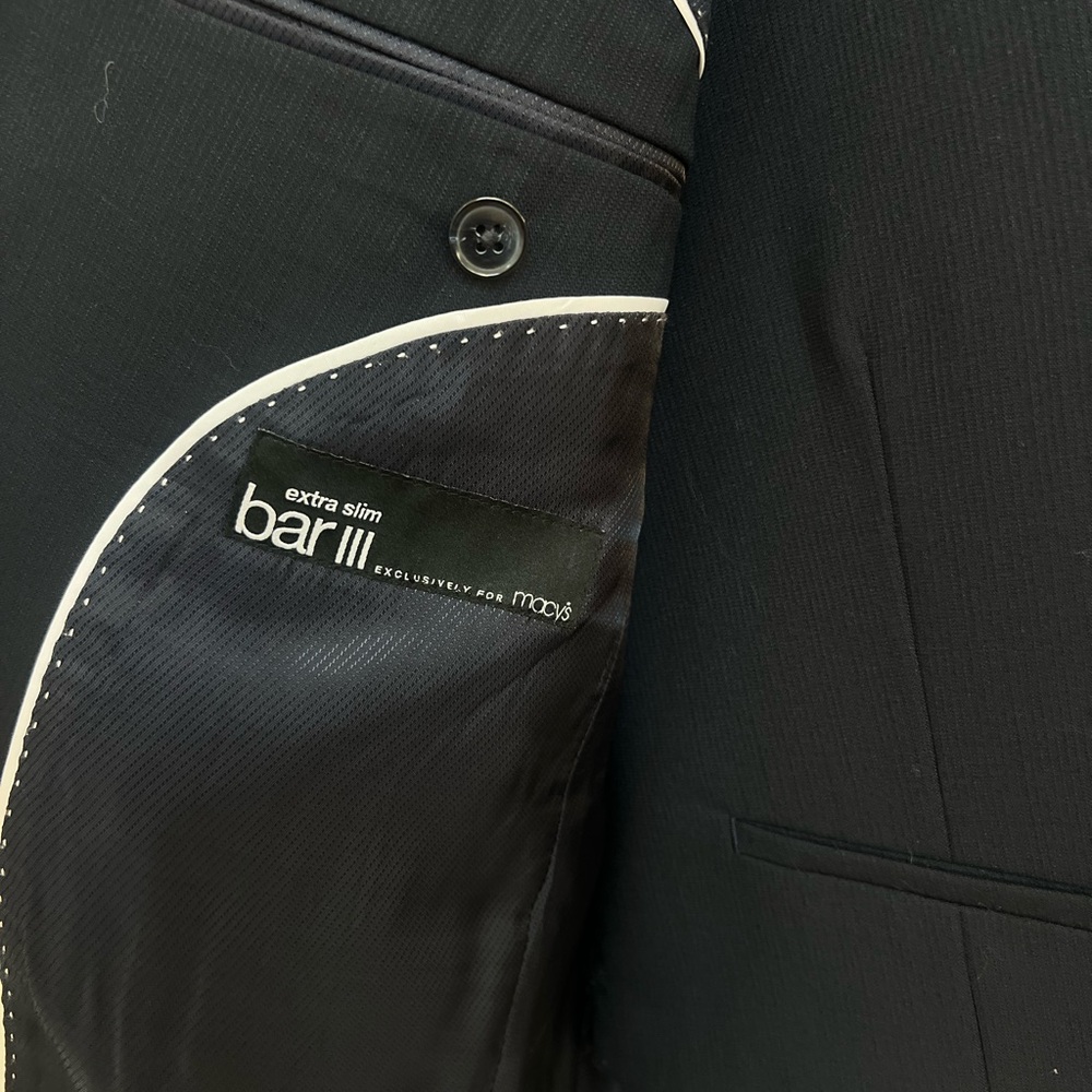 Bar III Men's Dark Suit Jacket - Picture 2 of 3